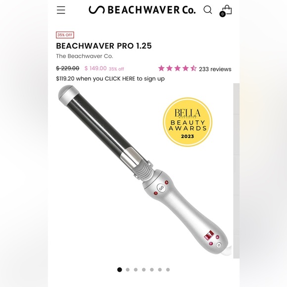 🏝️ • Beachwaver Pro | 1.25” 💕 Perfect Condition! - Picture 10 of 10